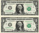S.U.A 1 DOLLAR 2013 B  P-537Br UNC CONSECUTIVE - Biljetten Van De  Federal Reserve (1928-...)