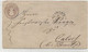 MECKLENBURG SCHWERIN - ENTIER POSTAL -ENVELOPPE (147 X 84)TYPE 1864-66(Michel U10) - 2 SCHILLING - Annulation Plume . - Mecklenbourg-Schwerin