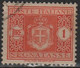 Regno D' ITALIA - ITALY - ITALIE - 1945 - 1 Lira Segnatasse Senza Fasci, Filigrana Ruota - Usato - Used - Segnatasse