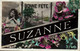 Prénom Suzanne - Bonne Fête - Carte P.C. Colorisée N° 4256 - Vornamen