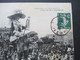 Frankreich 1910 AK Bildseitig Frankiert Fasching / Karneval Carnaval De Nice XXXVIII Char De Mme Carnaval - Karneval - Fasching