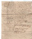 VP19.079 - Révolution Française - Cachet De Généralité De LIMOGES - Acte De 1789 - Justice - LA ROCHELLE - Timbri Generalità