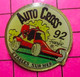 522 Pin's Pins / Beau Et Rare / THEME : SPORTS / AUTO CROSS 92 ETABLES SUR MER DESSIN DE FOURNIER SPIROU - Automobile - F1