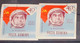 Errors Romania 1964 Mi 2252 Printed With Multiple Errors Cosmos Astronaut A. Nikolaev Used Imperfect Stamp - Variétés Et Curiosités