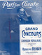 PARIS QUI CHANTE- PARTITION MUSIQUE-N°64 - 1904- POLIN-RODOLPHE BERGER VALSE-DRANEM-PAULA BREBION-ECHELLE MORTREUIL - Noten & Partituren