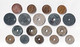 Monnaies - BELGIQUE, Lot De 18 Monnaies : 2, 5, 10, 25 Et 50 Centimes (1904 à 1983) - Verzamelingen