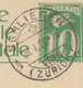 ZH  SCHLIEREN  ( ZÜRICH ) - POSTKARTE SCHLOSS KEFIKON -  SEHR SAUBERER STEMPEL 1926 - Covers & Documents