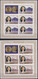 COOK ISLANDS 1974 Sir Winston Churchill Birth Centenary, IMPERFORATE Set Of 5 Sheets MNH - Sir Winston Churchill