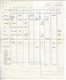 Facture , Maroc , MEKNES, HOTEL RIF  ,1973, 2 Scans,  Frais Fr 1.85 E - Other & Unclassified