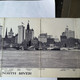 USA / Rare Multi Fold Panorama Mail Card / View Of NEW York City And North River 19?? Signs Of Ware // POSTAGE € 3,20 - Altri & Non Classificati