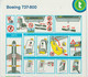 Safety Card Transavia Boeing 737-800 Old Logo - Fichas De Seguridad