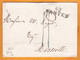 1823 - Marque Postale 42 NANTES (35 X 12mm) Sur Enveloppe Pliée Vers MARSEILLE - Taxe 11 - Lagarde Aîné - 1801-1848: Précurseurs XIX