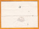 1823 - Marque Postale 42 NANTES (35 X 12mm) Sur Enveloppe Pliée Vers MARSEILLE - Taxe 11 - Lagarde Aîné - 1801-1848: Précurseurs XIX