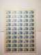 Greece 1942 Landscapes Value 50 Dr. Complete Sheet MNH - Hojas Completas