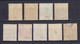 MALAYA JOHORE 1922/41, SG# 103-112, Part Set, Sultan Ibrahim, Used - Johore