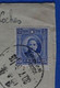 S12 CHINA BELLE LETTRE RARE 1936 POUR AUBERVILLIERS FRANCE REDISTRIBUEE LE CLOS+ 8 CACHETS + AFFRANCH INTERESSANT - 1912-1949 Republic