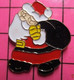 411e Pin's Pins / Beau Et Rare / THEME : NOEL / PERE NOEL RAPETOU ? - Kerstmis