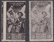 Corpo Polacco Coppia 50 C. Grigio Nero Sass. 20 MNH** Var. - 1946-47 Período Del Corpo Polacco