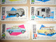 Lot De 15 Cartes à Jouer - Camions - Bus - Voitures De Sports - Fourgons - Descriptifs - Occasion - - Camion