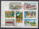NEW CALEDONIA 1970s - Postcard With 7 Stamps - Lettres & Documents
