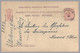 LUXEMBOURG - Wasserbillig Cds - T31 1886 - 10c Allegory Postal Card To Germany - 1882 Allegory