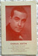 PETIT DEPLIANT ANCIEN PUBLICITE CHARLES COTTA CHANTEUR BARYTON OPERA NICE MARSEILLE ALGER REPERTOIRE - Accessoires, Pochettes & Cartons