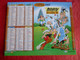 Calendrier 2022 Oberthur  Almanach ASTERIX Le Gaulois - Gladiateur Obélix  BD Facteur Département Sarthe La Poste PTT - Grand Format : 2001-...