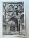 D187867  Old Postcard  -  Lincoln -  The Judgment Porch  - Lincoln Cathedral - Lincoln