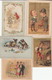 PUBLICITES BON MACHE LA BELLE JARDINIERE GRANDS MAGASINS.....PARIS LOT 6 CARTES - Pubblicitari