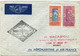 DAHOMEY LETTRE PAR AVION AVEC CACHET " ......1er VOYAGE MARS 1937....." DEPART COTONOU 4 MARS 37 POUR LA FRANCE - Briefe U. Dokumente