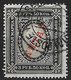 Russian Post Offices In China 1907 3.50R Vertically Laid Paper. Mi 16y/Sc 20. Used - China