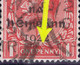 Ireland 1922 Dollard Rialtas Black Overprint On 1d, Variety "Bullet Hole Over E Of PENNY" Used Dromahair Cds - Usati