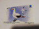 INDONESIA MAGNETIC/TAMURA 60  UNITS  MASKED BOOBY BIRD  MINT MAGNETIC   CARD    **6880** - Indonésie