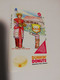INDONESIA MAGNETIC/TAMURA  100  UNITS  DUNKIN DONUTS /  MINT MAGNETIC   CARD    **6881** - Indonesië