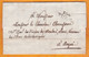 1813 - Marque Postale 104 TURIN Torino Sur LAC En Italien Vers Mondovi Aequi - Taxe 4 - Biens Ecclésiastiques - 1792-1815 : Departamentos Conquistados