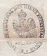 Delcampe - 1813 - Marque Postale 104 TURIN Torino Sur LAC En Italien Vers Mondovi Aequi - Taxe 4 - Biens Ecclésiastiques - 1792-1815: Conquered Departments