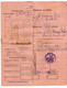 VP19.097 - MILITARIA - BISCHHEIM X PARIS 1919 -  Permission Du Front - Soldat  ROUGE - PULLON Groupe Mobile De Remonté - Documents