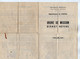VP19.100 - MILITARIA - AURILLAC X PARIS 1940 - Ordre De Mission - Mr ROUGE - PULLON Né à MANIGOD Doreur Sur Métaux - Documenten