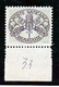 1946 Vaticano Vatican SEGNATASSE RIGHE LARGHE CARTA GRIGIA 1 Lira (16/I) MNH** Firm.Biondi - Postage Due