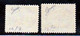 1946 Vaticano Vatican SEGNATASSE RIGHE LARGHE CARTA GRIGIA 20c E 1L MNH** 14/1, 16/1 Firma Biondi - Postage Due