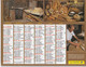 Almanach Du Facteur, Calendrier De La Poste, 2005 : JURA: Le Boulanger, Le Fromager - Grand Format : 2001-...