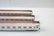 Arnold - Coffret 3 Voitures DEV INOX Le Bourbonnais A9 + A5 Bar SNCF ép. III Réf. HN4320 Neuf N 1/160 - Wagons Voor Passagiers