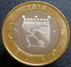 Finlandia - 5 Euro 2014 - Animali Delle Province: Savonia - KM# 208 - UNI 1-14 Cu - Finlande