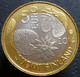 Finlandia - 5 Euro 2014 - Natura Del Nord: Conifere - KM# 211 - UNI 6-14 Cu - Finlande