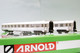 Arnold - Coffret 3 Voitures DEV INOX A9 + A5 Bar + B10 SNCF ép. III Réf. HN4336 Neuf N 1/160 - Passagierwagen