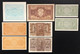 1 2 5 Lire 1939-1944 Regno Luogotenenza Occupazione Americana 8 Pz Fds LOTTO 3380 - Colecciones