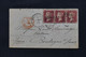 ROYAUME UNI - Type Victoria 1p. En Bande De 3 Sur Enveloppe De Beckley Pour La France En 1872 - L 114486 - Lettres & Documents
