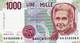 ITALIA  1000 LIRE - 1998 -MONTESSORI -  P-114c.4  Unc   Firme: Antonio Fazio = Angelo Amici - 1000 Liras