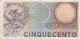 ITALIA  500 LIRE 1974 P-94a.1  Circ -  Firme: Miconi / Nardi / Fabiano - 500 Liras