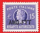 1949-52 (4) Francobolli Per Il Recapito Autorizzato Sovrastampato Su Due Righe - Nuovo MNH - Express Mail